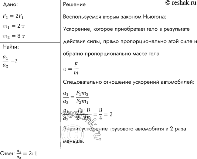 Допустимая масса грузового автомобиля