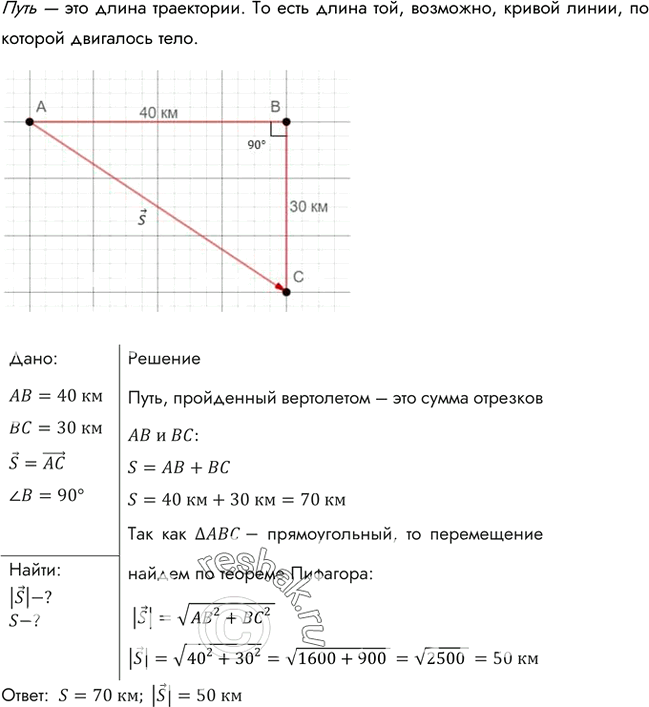 40 прямой