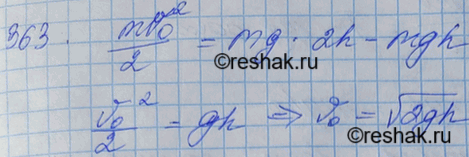      v0        h,            : a) h = 10...