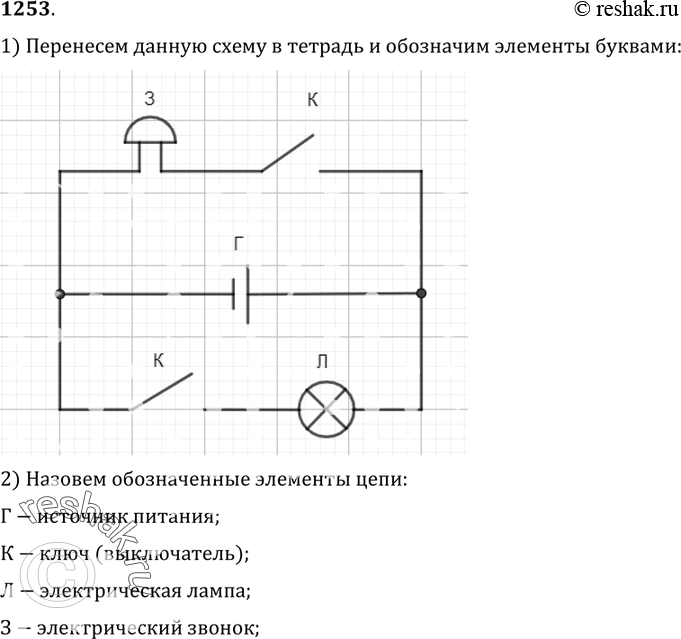 Изображение Упр.1253 ГДЗ Лукашик 7-9 класс по физике
