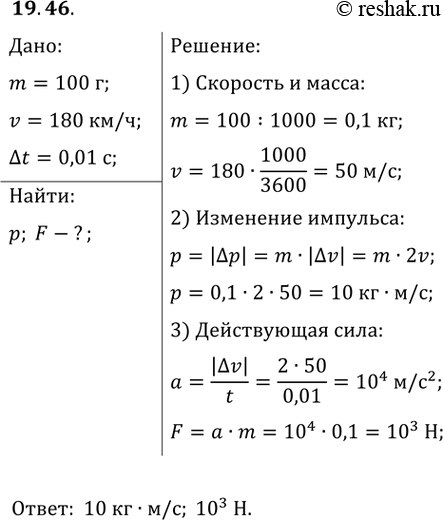����������� 19.46. �� ������ ������� ������ 19.17 ����������: ����� ������� �������� ��� ������������ ������ ��� ��������� ������� �����; ������� ����, � ������� ����� ��������� ��...