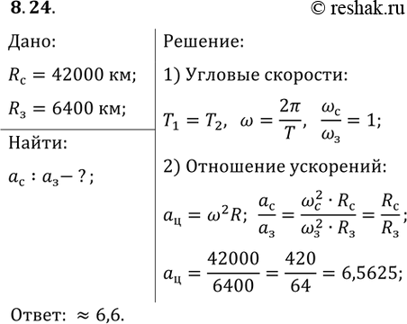 ����������� 8.24. ������ ������ ����������� �������� (��������, ��������� ��� ����� � ��� �� ������ ������ �����������) ����� 4,2 � 10^4 ��. ���������� ���������...