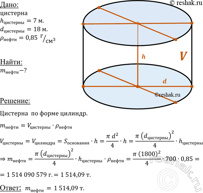 ����������� ����� ���������� ����� (� ������) ������� �������������� �������� ��������� 18 � � ������� 7 �, ���� ��������� ����� ����� 0,85...