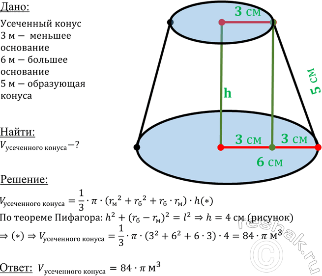 ����������� ������� ��������� ���������� ������ ����� 3 � � 6 �, � ���������� ����� 5 �. ������� ����� ����������...