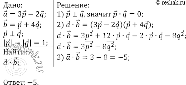 Найдите значение выражения p2 q2 p q. Вычислить скалярное произведение векторов а и б если. Скалярное произведение векторов a a1 a2 и b b1 b2 равно. Вычислите скалярное произведение векторов а и б если а 3p-2q b p+4q. Скалярное произведение векторов a и 2b.