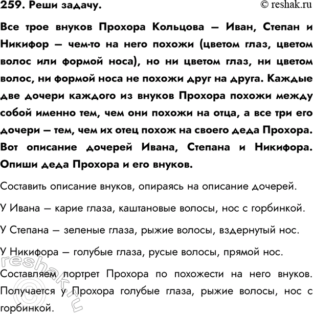 ����������� 259. ���� ������. ��� ���� ������ ������� �������� � ����, ������ � ������� � ���-�� �� ���� ������ (������ ����, ������ ����� ��� ������ ����), �� �� ������ ����, ��...