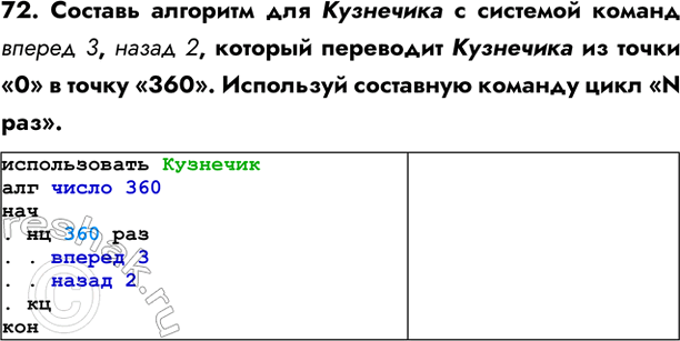 ����������� 72. ������� �������� ��� ��������� � �������� ������ ������ 3, ����� 2, ������� ��������� ��������� �� ����� �0� � ����� �360�. ��������� ��������� ������� ���� �N...