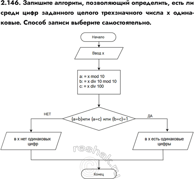 ����������� 2.146. �������� ��������, ����������� ����������, ���� �� ����� ���� ��������� ������ ������������ ����� � ����������. ������ ������ ��������...