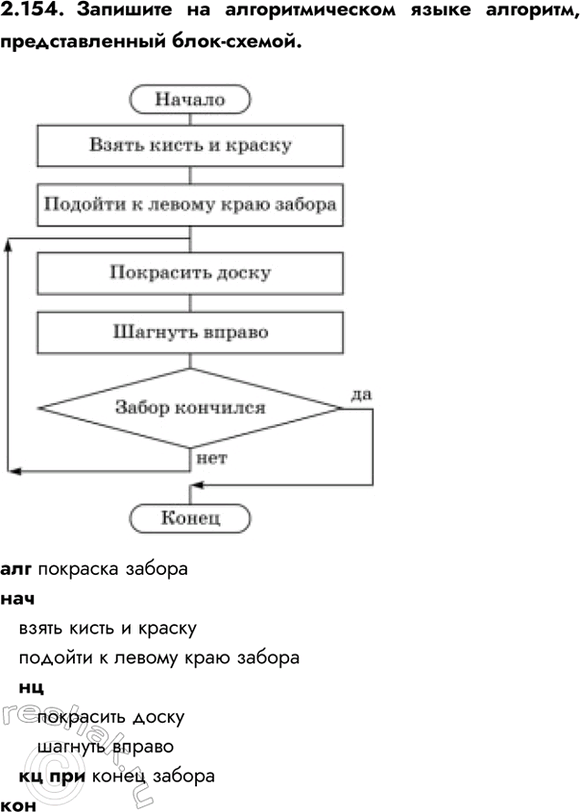 ����������� 2.154. �������� �� ��������������� ����� ��������, �������������� ����-������.��� �������� ���������   ����� ����� � ������   ������� � ������ ���� ������  ...