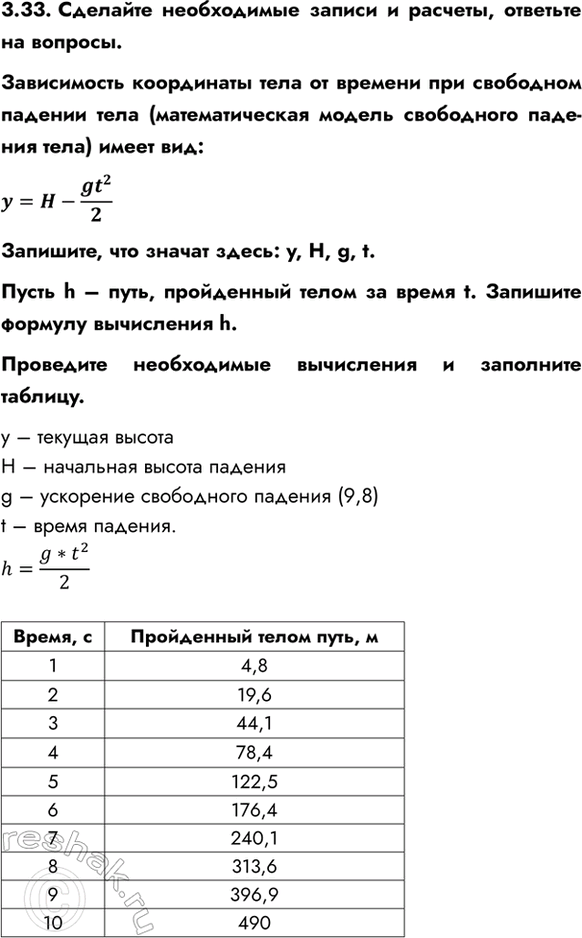 ����������� 3.33. �������� ����������� ������ � �������, �������� �� �������.����������� ���������� ���� �� ������� ��� ��������� ������� ���� (�������������� ������ ����������...