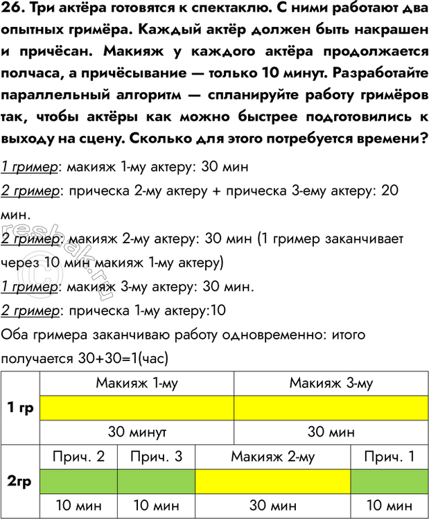 Изображение Задание 26 Параграф 6.1 ГДЗ Босова 7 класс Углубленный уровень