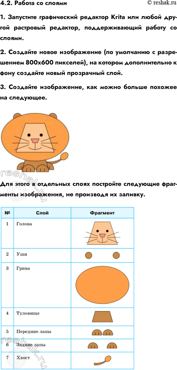 Изображение 4.2 Глава 4 Практика ГДЗ Босова 7 класс Углубленный уровень