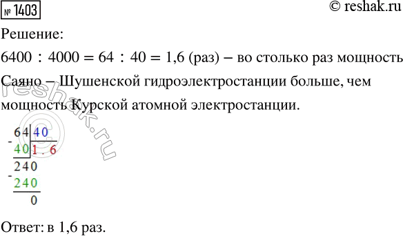 ����������� ���.1403 ��� ������� ��������� 5 �����