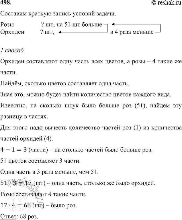 Русский язык 6 класс упр 498