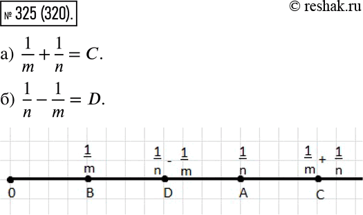 325.      A(1/n)  B(1/m) (. 16).     :) 1/m + 1/n;) 1/n -...