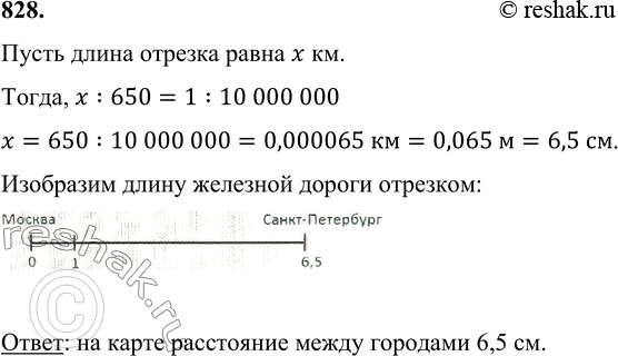 Прямое шоссе длиной 12 км изображено на плане отрезком