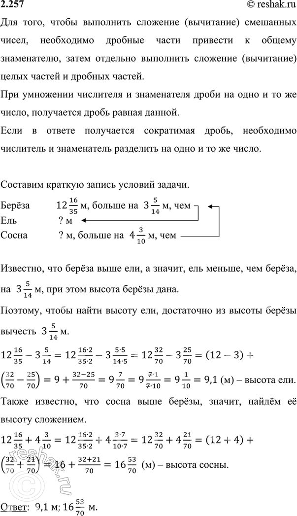 Известно что сосна выше березы