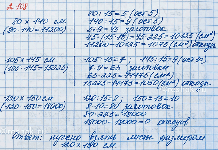 ����������� ��� ������������ ������� ��������� ��� ����� ��������� 15 �� ����� ������� ��������� ���������� �����. ������� ������������� ����� �������� 80 � 140 ��, 105 � 145 �� �...