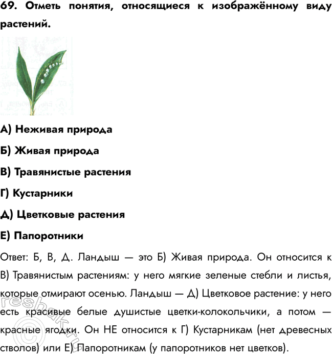 ����������� 69. ������ �������, ����������� � ������������ ���� ��������.A) ������� ��������) ����� ��������) ����������� ���������) �����������) ��������� ���������)...