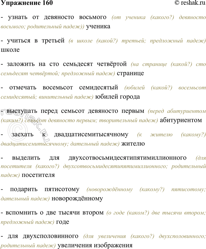 ����������� 160. ��������� �� �������������� ������������ ���������� � �������� ��, ����� � ������ ������.������ �� (98) ������...; ������� � (3) ����...; �������� �� (174)...