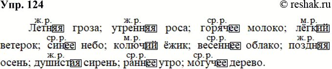 ����������� 124. ����������. ��������� �� ���� ������ ���� ����� ���������, �������� ��� �������������� � ������ ��������������� � ����.������, �����; ��������, ����; �������,...