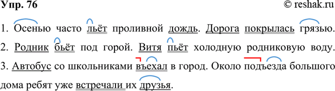 ����������� 76. ������� �����������. � ������ � ��������������� ������ (�) � ������ (�) ������� �������� ����� � ���������, ���� ��� ����. ����������� ������� ����� � ������...