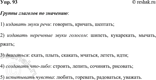 ����������� 93. �������� ������ �������� �� ��������:1) �������� ����� ����;2) �������� ��������� ����� �������;3) ���������;4) ��������� ���-����;5) ����������...