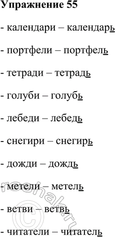 ����������� 55. ������ ����� ���, ����� ��� ���������� ���� �������. ������. ��������� �.���������, ��������, �������, ������, ������, �������, �����, ������, �����,...