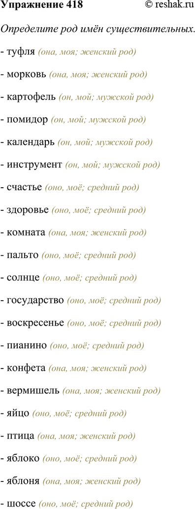 ����������� 418. ���������� ��� ��� ���������������.�����, �������, ���������, �������, ���������, ����������, �������, ��������, �������, ������, ������, �����������,...