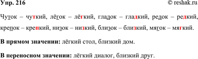 ����������� 216. ������� � ������ ������ ������������ ����������� �����. ���� ������� �����������, � ����� ����������� �����. ������ ����������� �����.��..���, �..���, ���..���,...