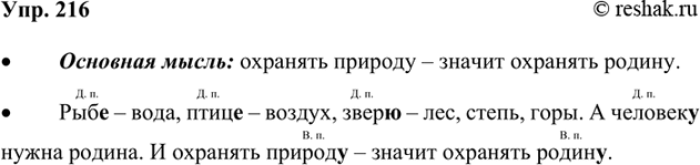 Изображение 216. Прочитайте. Записывали ли вы когда-нибудь адрес на конверте? В каком падеже нужно...