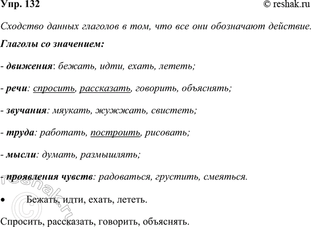 Изображение 132. Прочитайте.   — ... придумала! ... нашла! — сказала ... . — Пусть две из ... возьмут в свои клювы...