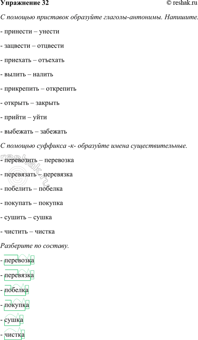 ����������� 32. � ������� ��������� ��������� �������-��������. ��������.�������� � ������, �������� �	..., �������� �	..., ������ �	..., ���������� � ..., ������� � ..., ������ �...