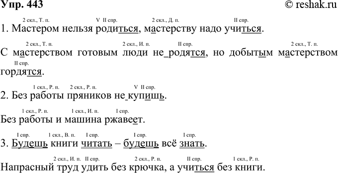  443.  . ,    .1.   [], .  [].2.    () ...3. .. ...