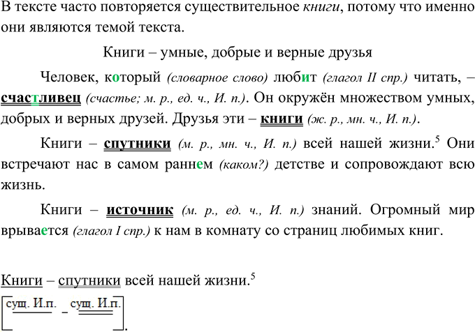 Изображение Прочитайте. Какое существительное часто повторяется в тексте? Почему? Озаглавьте и спишите...