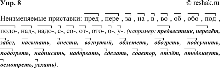 ����������� ���. 8(������� �� ������ �����.) �������� �����������.������������ ���������: ����-, ����-, ��-, ��-, �-, ��-, ��-, ���-, ���-, ����-, ���-, ����-, �-, ��-, ��-,...