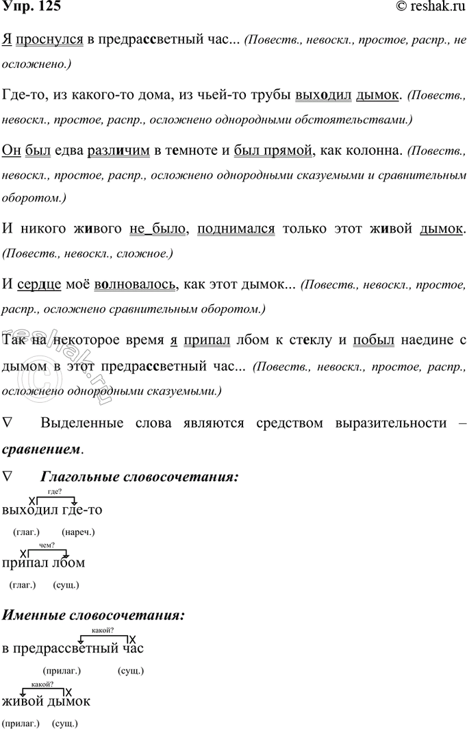 ����������� 125. ������� �����, �������� ����������� �����, ��������� ������ � ���������� ����� ����������. ����������� �������������� ������. ����� �������������� ����� �������...