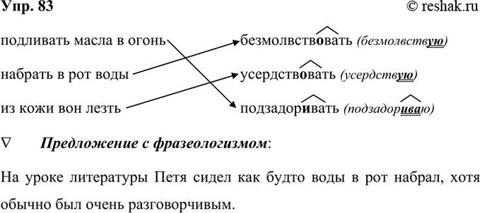 ����������� 83. ��������� ������������� � ������� � ����� �� ���������. ��������� ��������� ��������.��������� ����� � ������������ � ��� ������ ���� ��� ���������������...