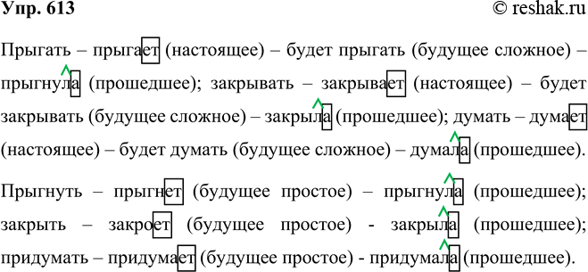 ����������� 613 1.	��������� ������� �� ��������� ������������� ��������. ��������, �������� ����������� ����� � �������� ������������. ���������� ��� �������� � ������...