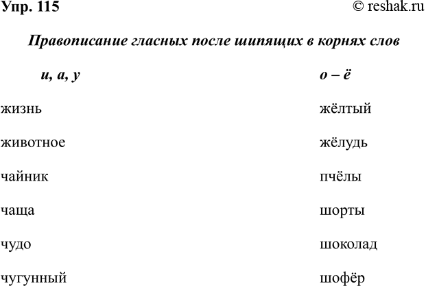 Изображение Упр.115 ГДЗ Рабочая тетрадь Разумовская 5 класс