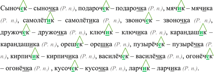 Изображение Спишите, обозначая условия выбора изучаемой орфограммы (см. образец в правиле). С какими...