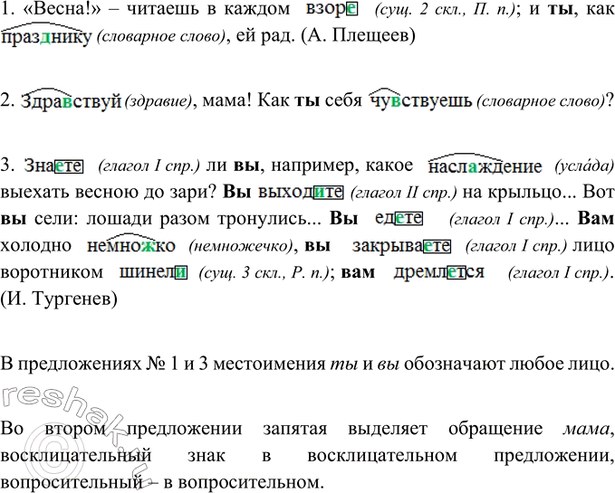 В каких предложениях местоимения обозначают. Предложения с местоимениями 4 класс. Русский 5 класс упр 489.