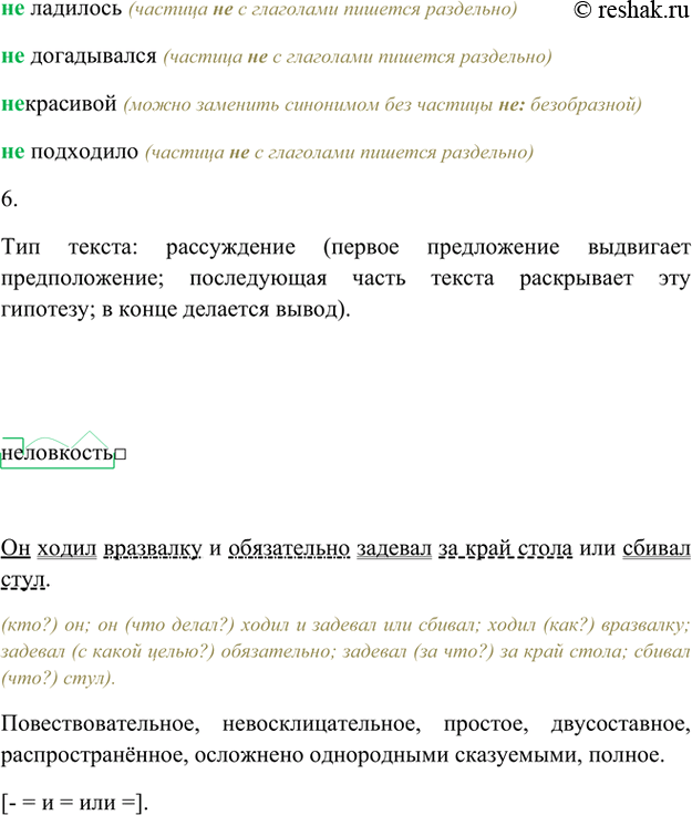 Он ходил вразвалку и обязательно задевал за край стола или сбивал стул