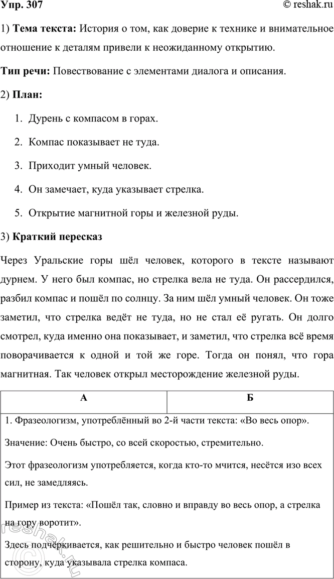 ����������� 307 ���������� ���������� �������� �. �. �������. ���������� � ����. ������� ��� ���� ������. ��������� ����. ����������� ����� �����.1) ����� ��������� ���� ���...