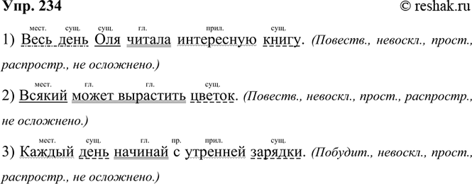 ����������� 234 � ������ �� ��������������� ����������� ���������� ���-��� ����������� � ��������. �������� �������������� ������ �����������.1) ���� ���� ��� ������ ����������...