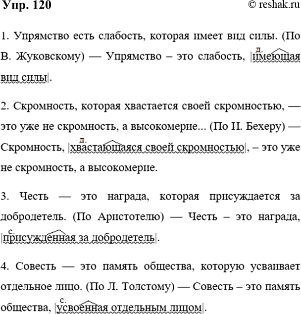 Изображение Упр.124 Ладыженская 7 класс (Русский язык)