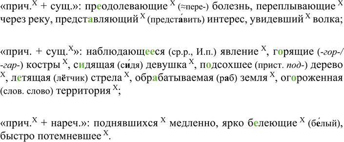 Изображение 200 1. Охарактеризуйте грамматические формы причастия. Какая морфема даёт информацию о форме...