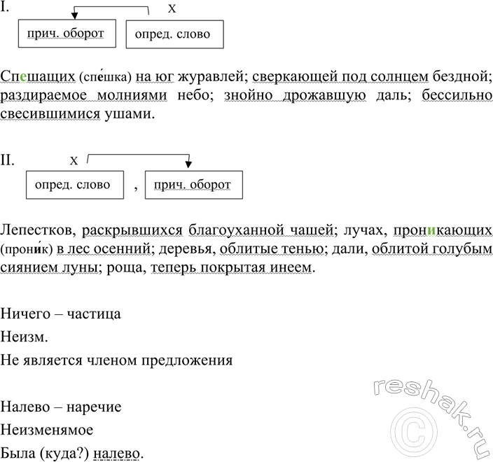 Изображение 205 1.Спишите, вставляя пропущенные буквы и объясняя написание окончаний причастий.  Образец...