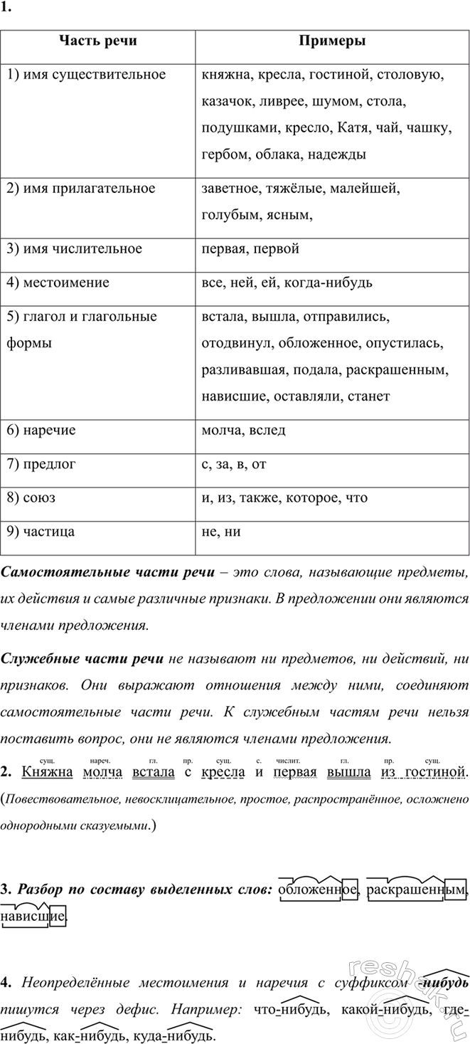 Изображение 462 СОБИРАЕМ И СИСТЕМАТИЗИРУЕМ ИНФОРМАЦИЮ  Используя примеры из упр. 458—461, а также сведения...