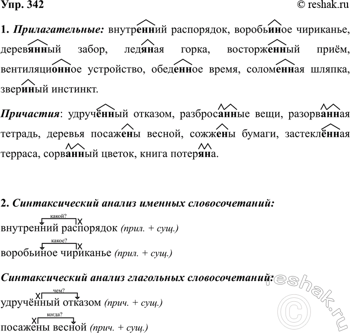 ����������� 342 1.	�������� ������� ��������������, � ����� ���������, �������� ������ �������� � ��������� ��.�����..�� ����������, �����..�� �������, ������..�� ���������,...